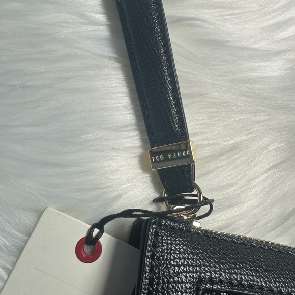 Ted Baker Black and Gold Woven Wristlet - Picture 2 of 4